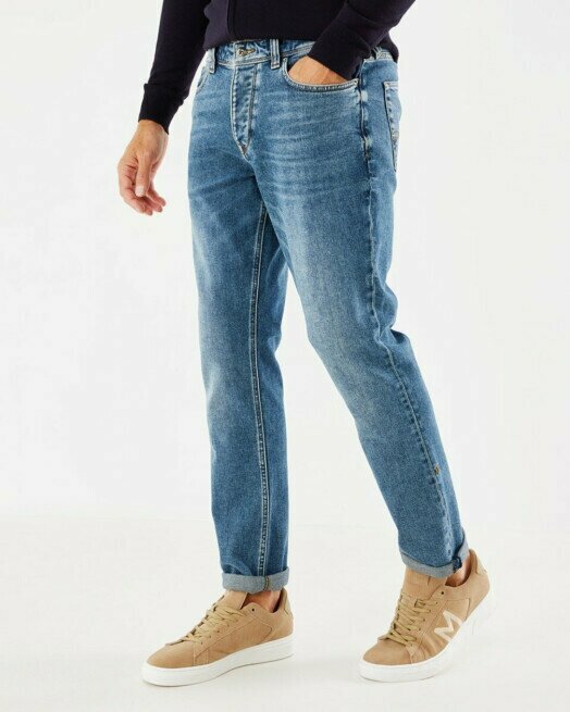 Mexx Fashion Steeve Παντελόνι Τζιν Ελαστικό σε Ίσια Γραμμή Μπλέ - Image 5