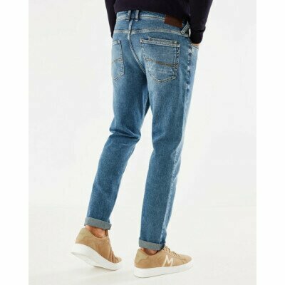 Mexx Fashion Steeve Παντελόνι Τζιν Ελαστικό σε Ίσια Γραμμή Μπλέ - Image 2