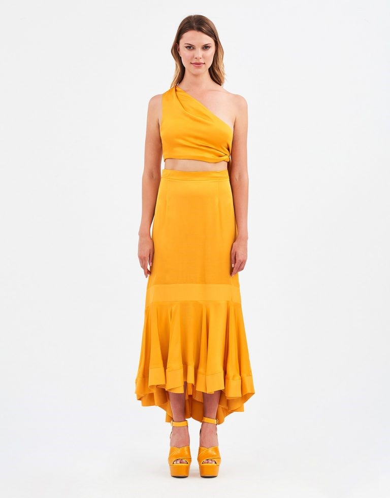 Stelios Koudounaris Κίτρινο Κροκί Σύνολο - Image 3