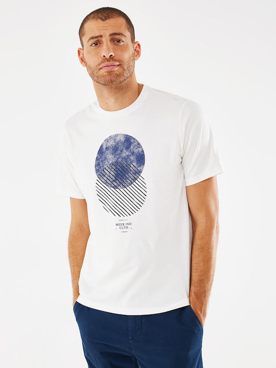 Mexx Fashion T-Shirt Άσπρο με Στάμπα