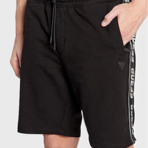 Guess Αθλητική Ανδρική Βερμούδα Μαύρη