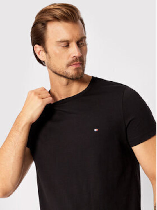 Tommy Hilfiger Core Μπλούζα Κοντομάνικη Μαύρη - Image 4