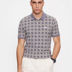 Guess Ανδρική Μπλούζα Κοντομάνικη Polo Γκρί
