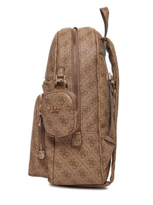 Guess Γυναικεία Τσάντα Πλάτης Μπεζ - Image 4