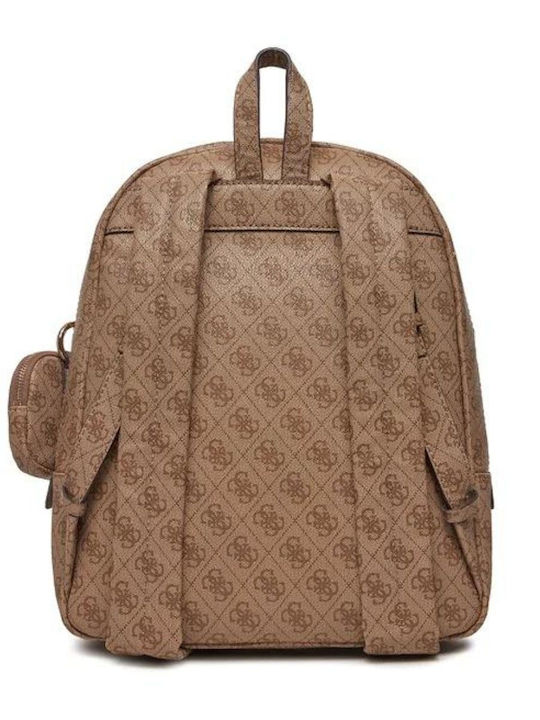 Guess Γυναικεία Τσάντα Πλάτης Μπεζ - Image 3