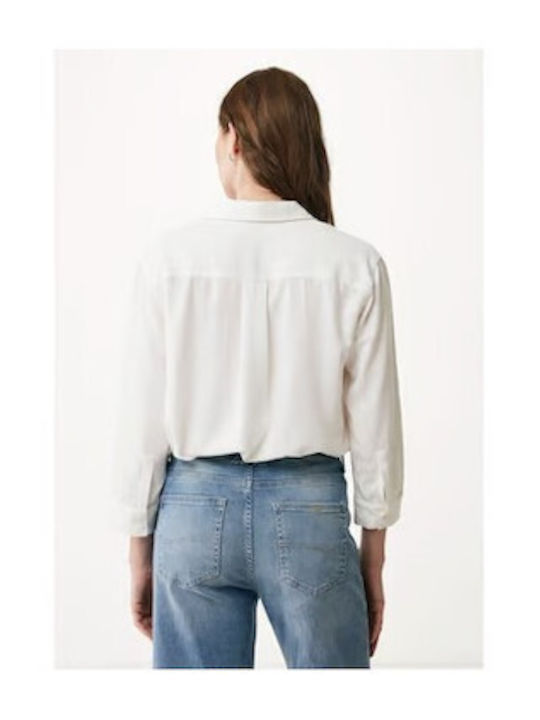 Mexx Γυναικεία Μπλούζα Off White - Image 2