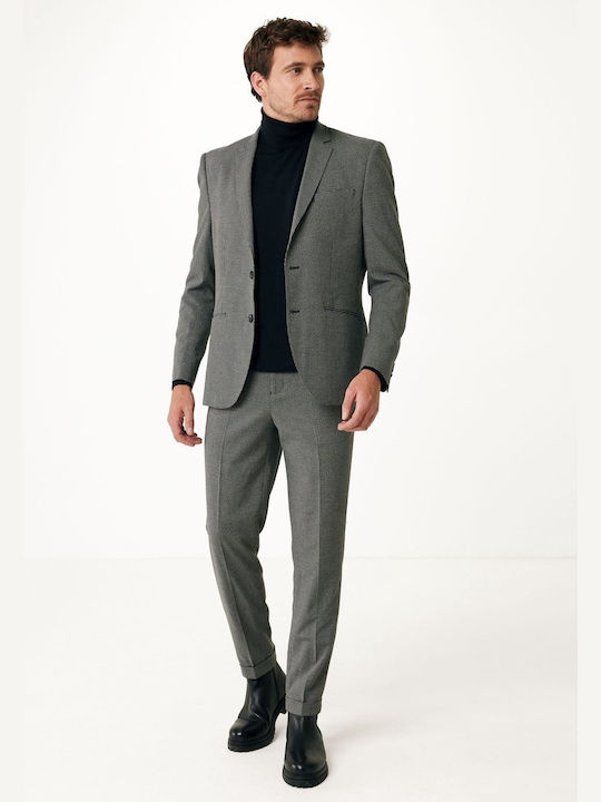 Mexx Fashion Ανδρικό Παντελόνι Λεπτό Καρό Μαύρο - Image 3