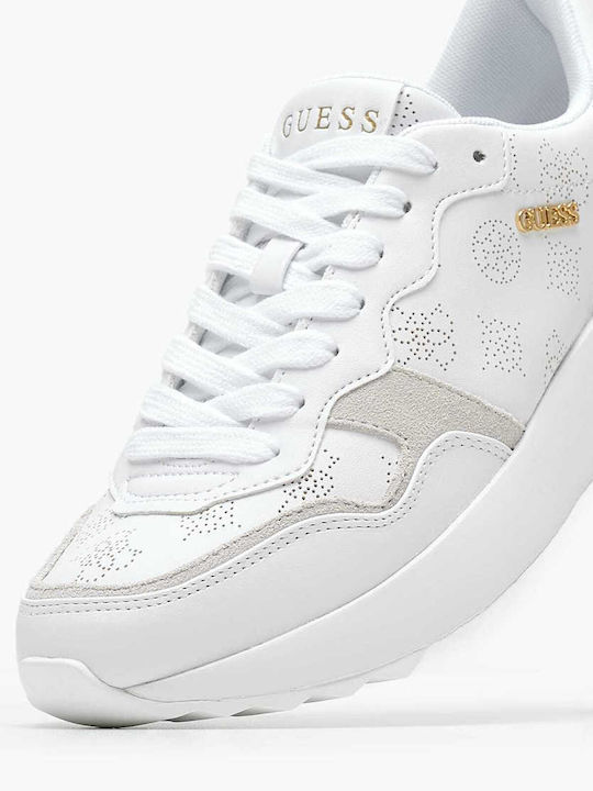 Guess Γυναικεία Sneakers Λευκά - Image 3