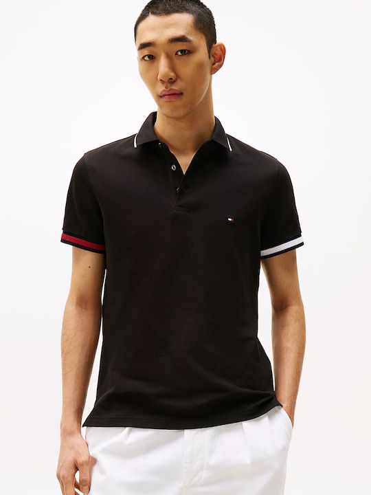 Tommy Hilfiger Polo Μπλούζα Μαύρο