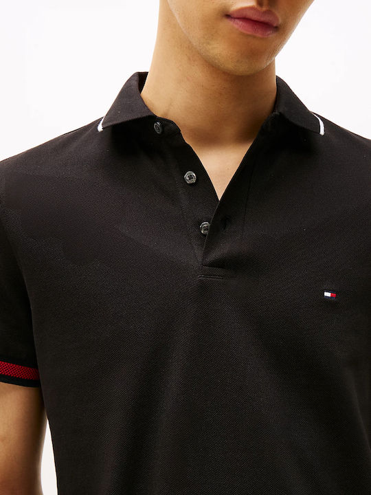 Tommy Hilfiger Polo Μπλούζα Μαύρο - Image 4