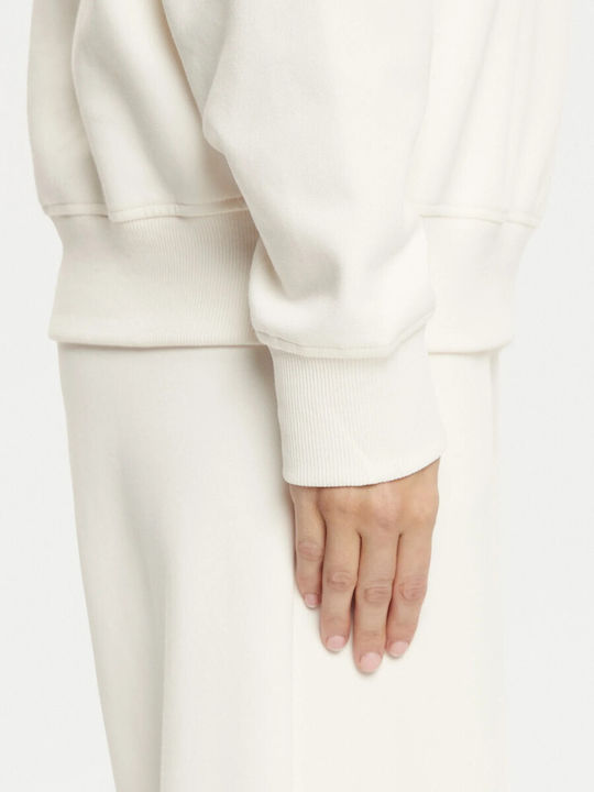 Guess Γυναικείο Φούτερ Eκρού - Image 5