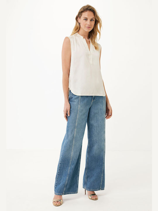 Mexx Γυναικεία Μπλούζα Eκρού - Image 3