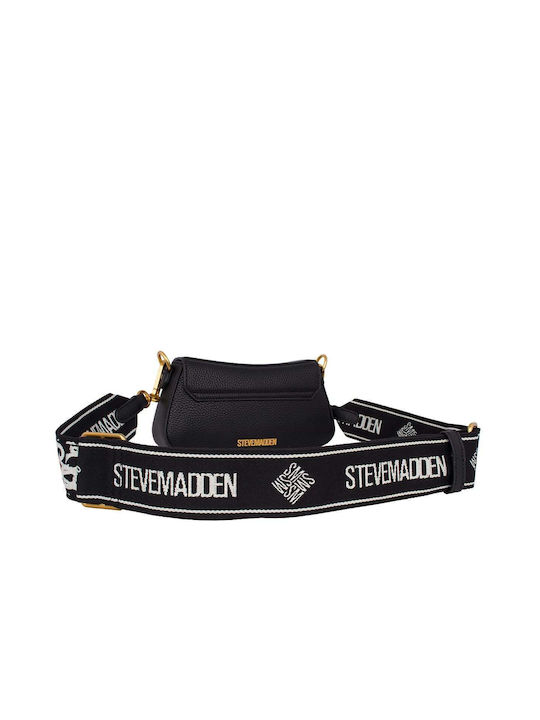 Steve Madden Γυναικεία Τσάντα Ώμου Mαύρη - Image 4