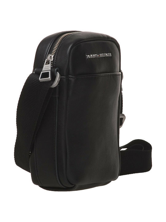 Tommy Hilfiger Reporter Ανδρική Τσάντα Ώμου / Χιαστί Μαύρη - Image 3