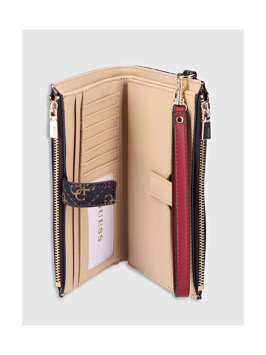 Guess Γυναικείο Πορτοφόλι Καφέ - Image 4