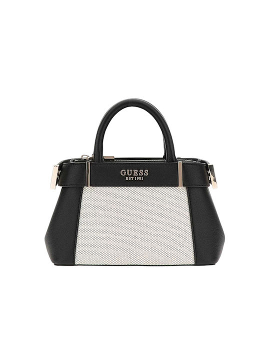 Guess Γυναικεία Τσάντα Χειρός Μαύρη