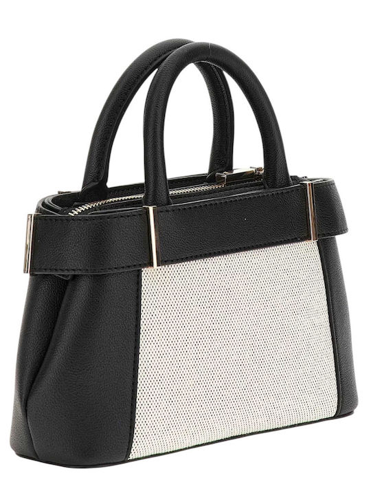 Guess Γυναικεία Τσάντα Χειρός Μαύρη - Image 4