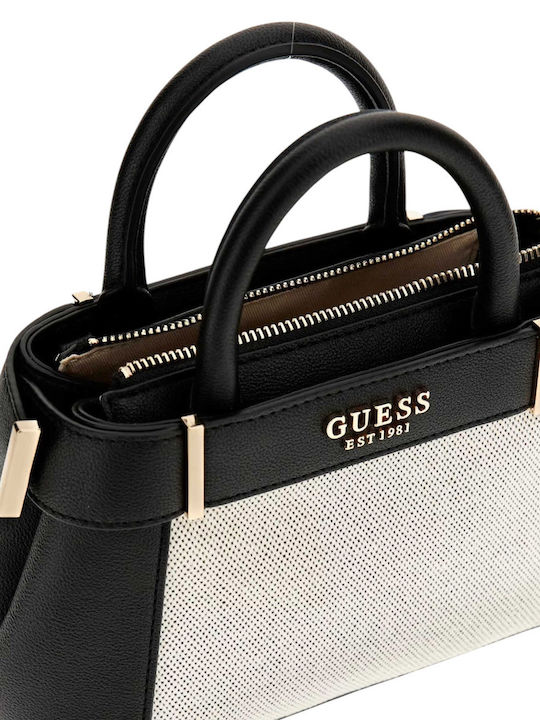 Guess Γυναικεία Τσάντα Χειρός Μαύρη - Image 5