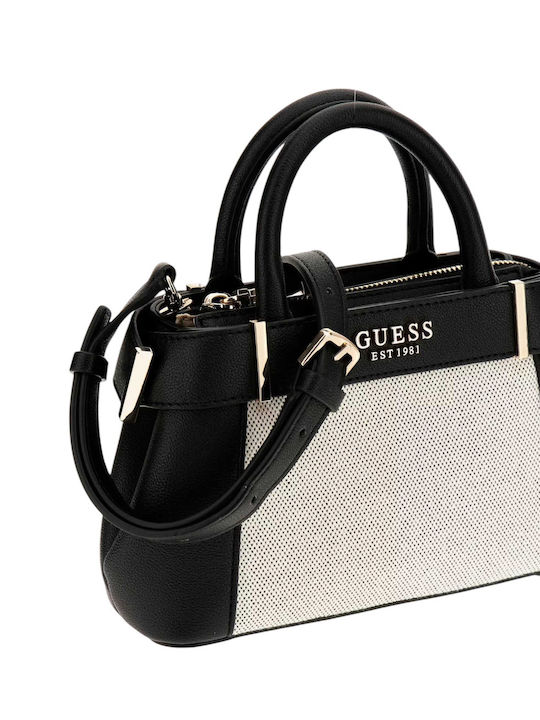 Guess Γυναικεία Τσάντα Χειρός Μαύρη - Image 3