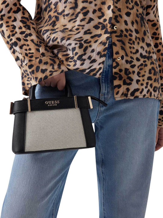 Guess Γυναικεία Τσάντα Χειρός Μαύρη - Image 2