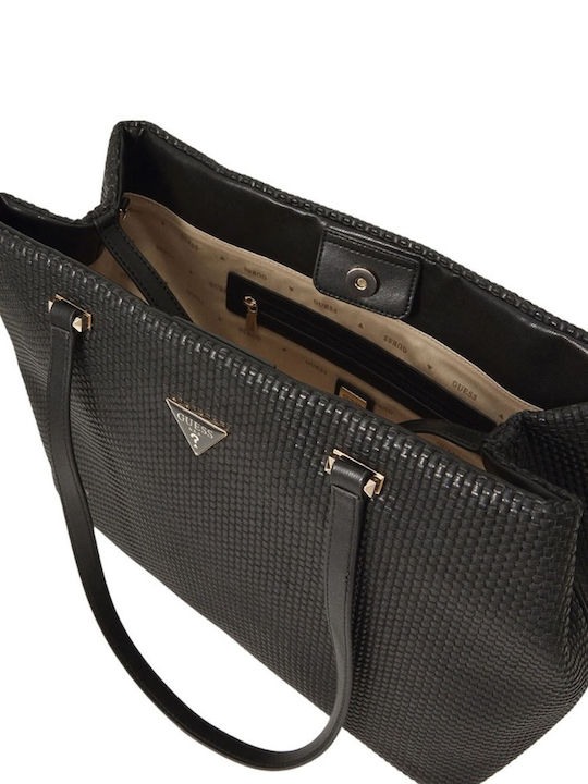 Guess Γυναικεία Τσάντα Ώμου Μαύρη - Image 3