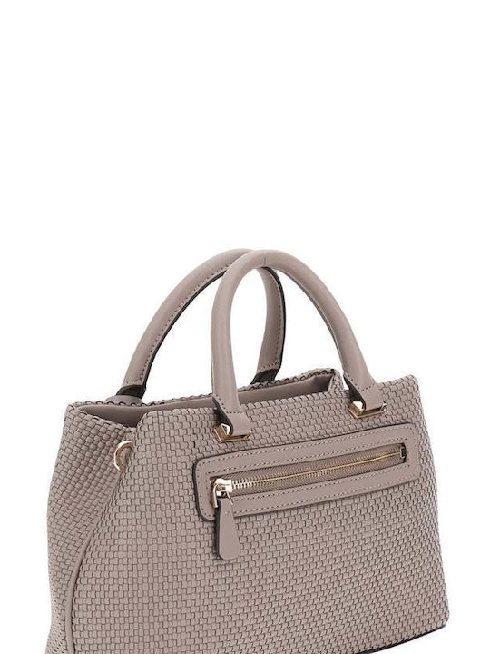 Guess Γυναικεία Τσάντα Χειρός Γκρι - Image 2