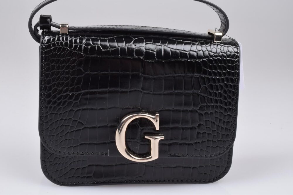 Guess Γυναικεία Mαύρη Τσάντα Ώμου Χιαστί - Image 3