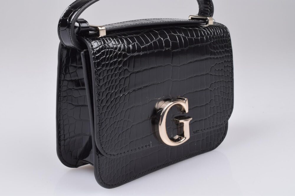 Guess Γυναικεία Mαύρη Τσάντα Ώμου Χιαστί - Image 2