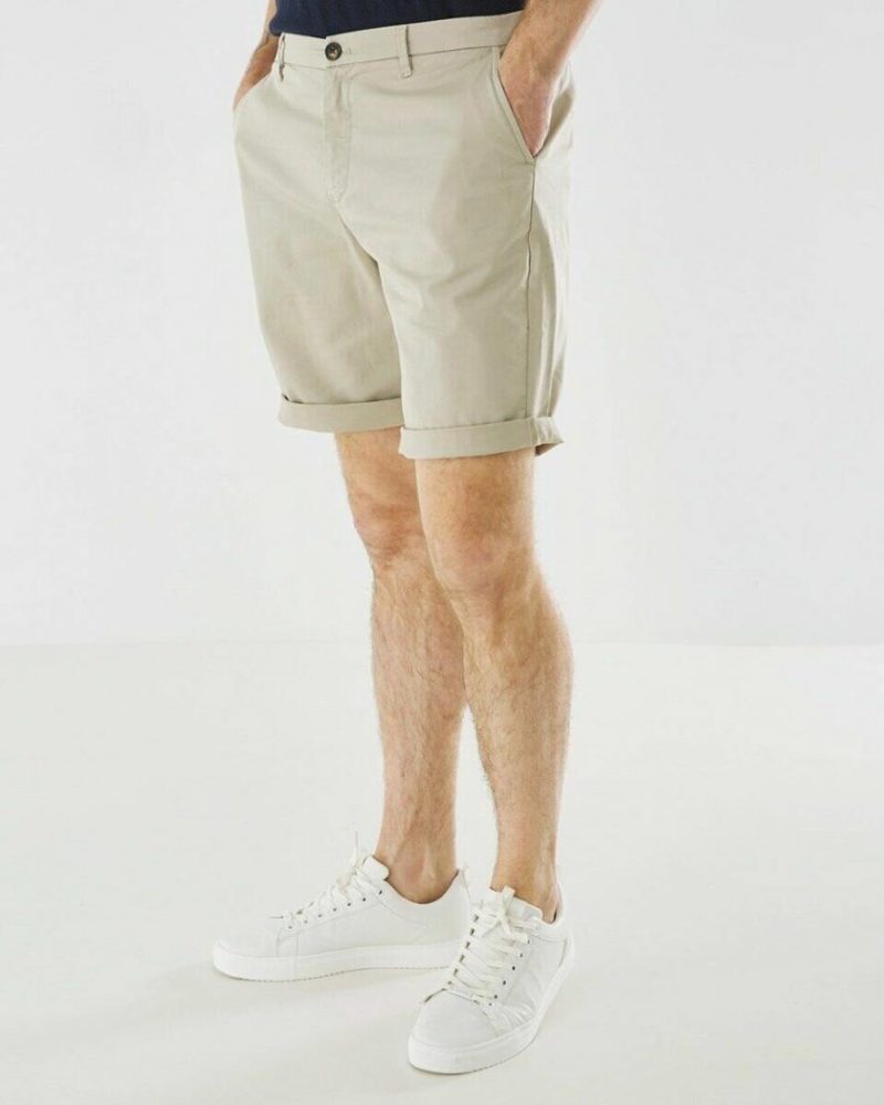 Mexx Βερμούδα Μπεζ Ανοιχτό Καπαρντίνα