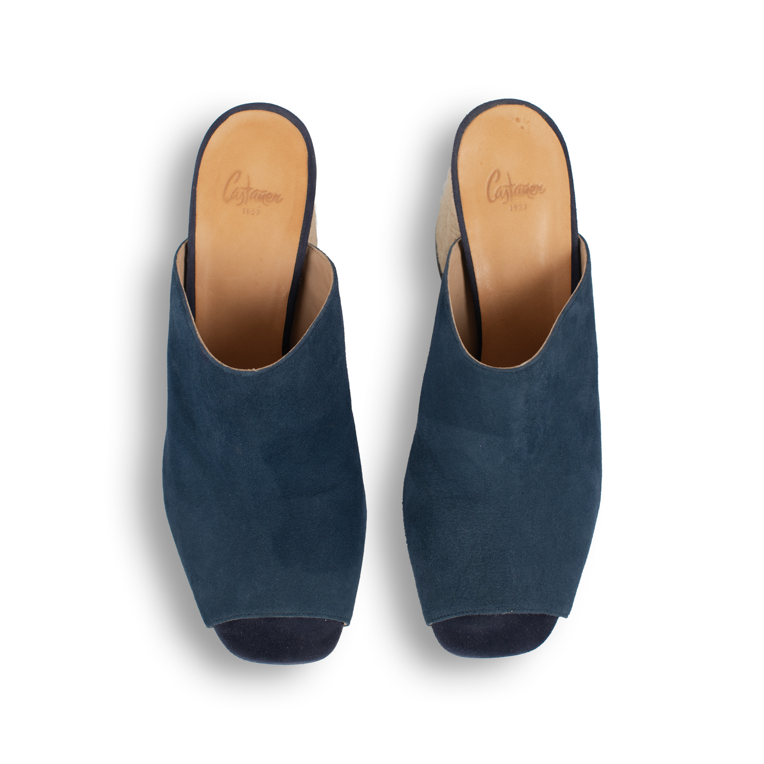 Castaner Μπλε Σουέτ Mules - Image 3