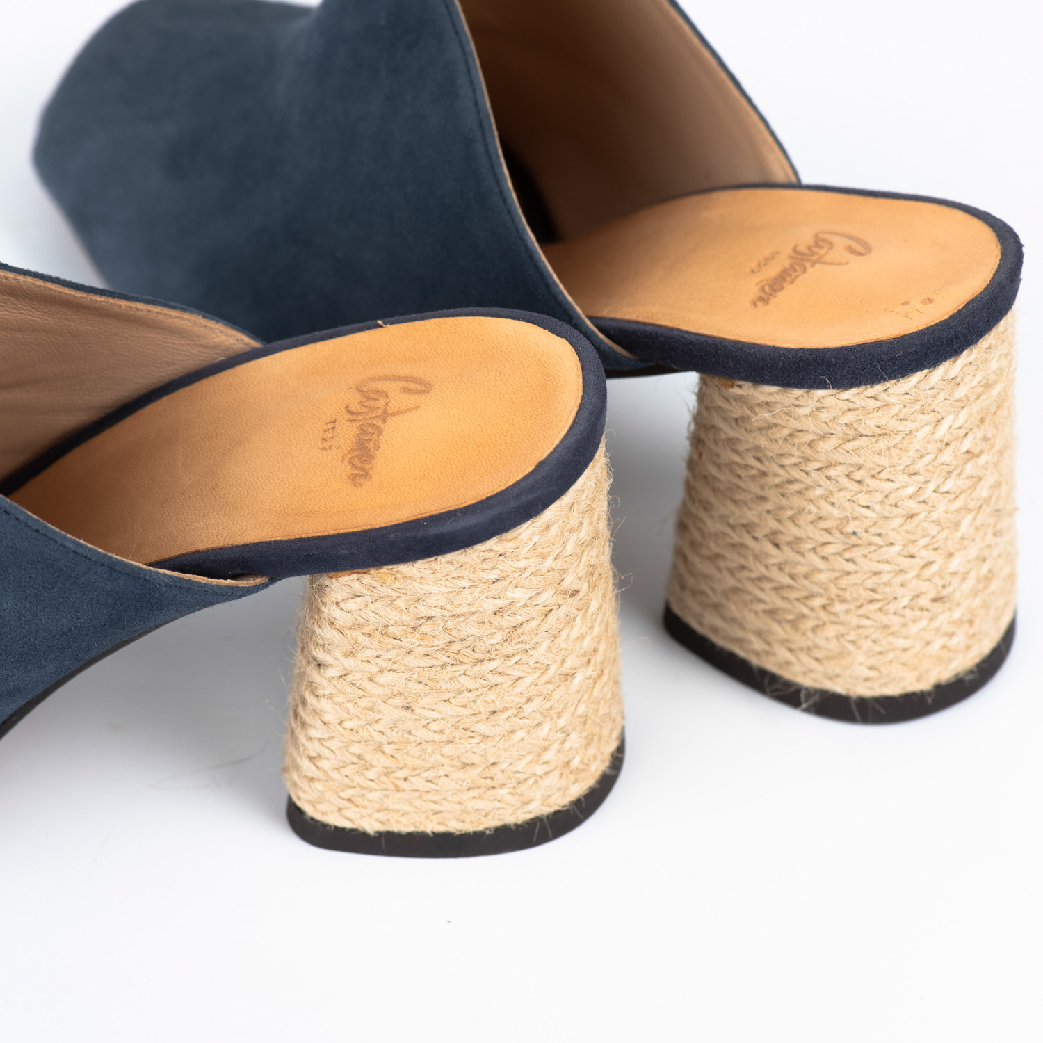 Castaner Μπλε Σουέτ Mules - Image 5