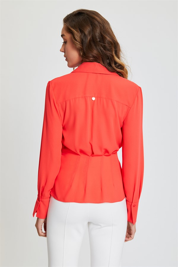 Liu Jo Κρουαζέ Κοραλί Πουκάμισο - Image 4