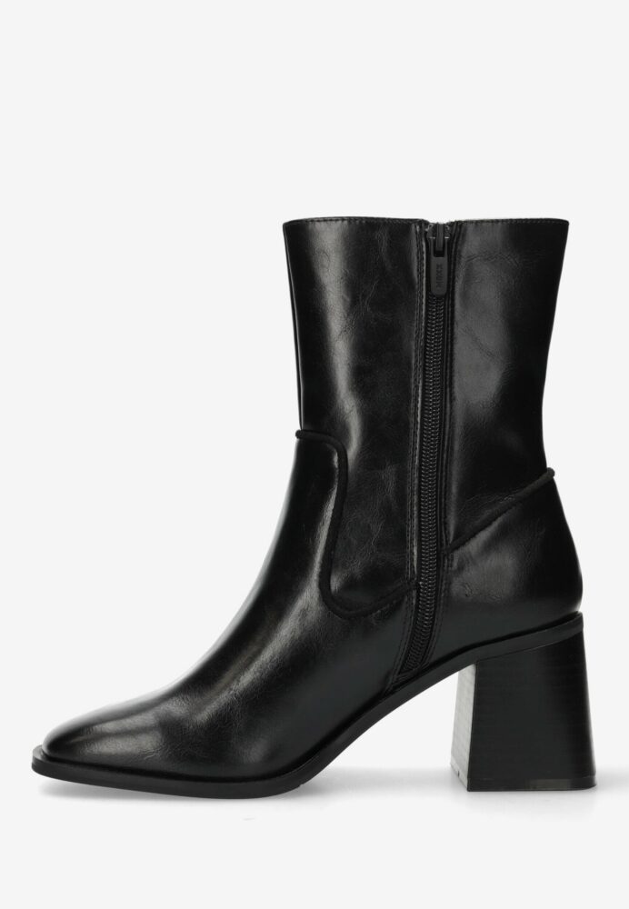 Mexx Μαύρο Μποτάκιωμε τετράγωνο χαμηλό τακούνι - Image 6