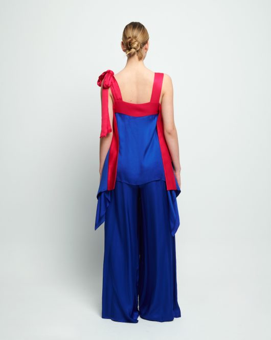 Stelios Koudounaris Ολόσωμη Φόρμα Μπλε Φούξια - Image 4