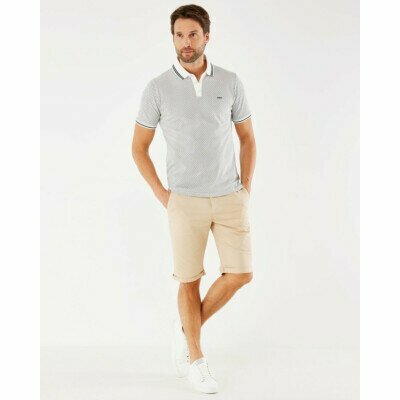 Mexx Μπλούζα Polo Κοντομάνικη Off White - Image 3