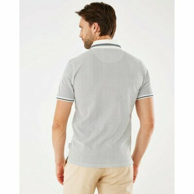 Mexx Μπλούζα Polo Κοντομάνικη Off White - Image 4
