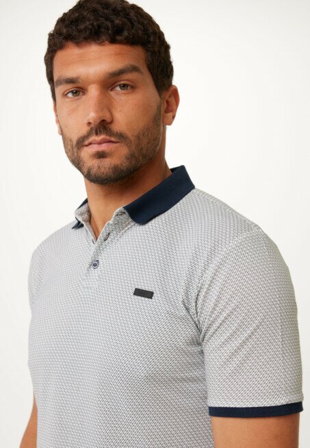 Mexx Μπλούζα Polo Off White - Image 4