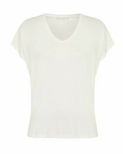 Mexx T-Shirt Off-White Μονόχρωμο - Image 2