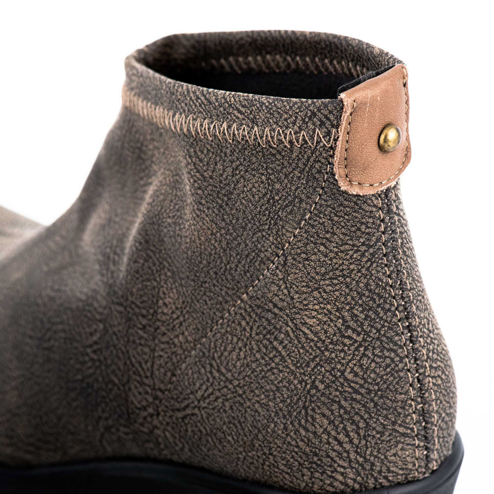 Toni Pons Δερμάτινα Γκρι-Μπεζ Μποτάκια - Image 5