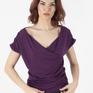 Dejavu Μωβ Κρουαζέ Μπλούζα