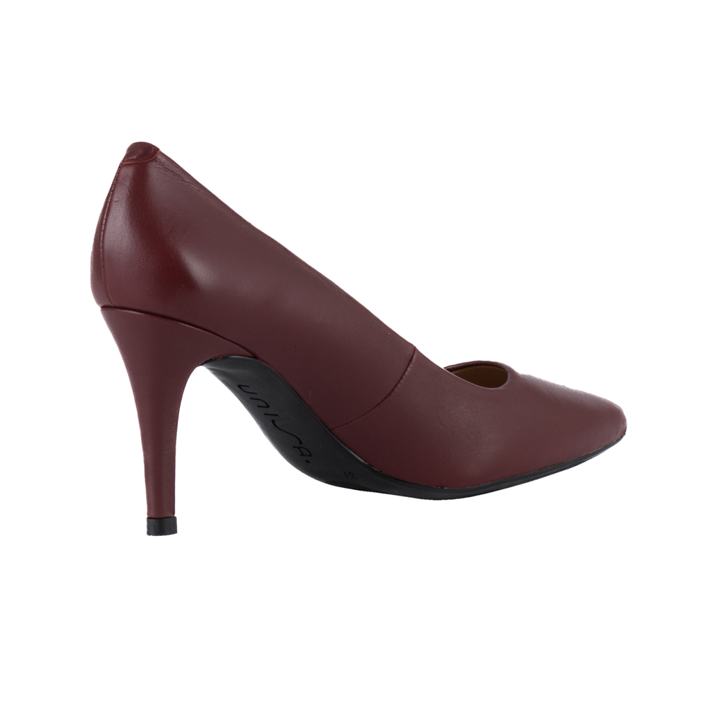 Unisa Μπορντό Γόβες με Ψηλό Τακούνι - Image 4