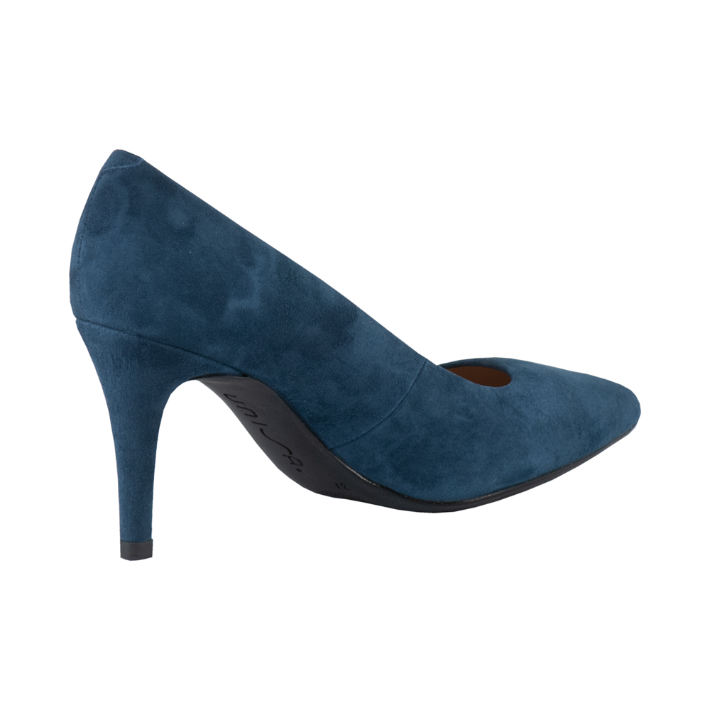 Unisa Καστόρινες Μπλέ Ανοιχτό Γόβες με Ψηλό Τακούνι - Image 3