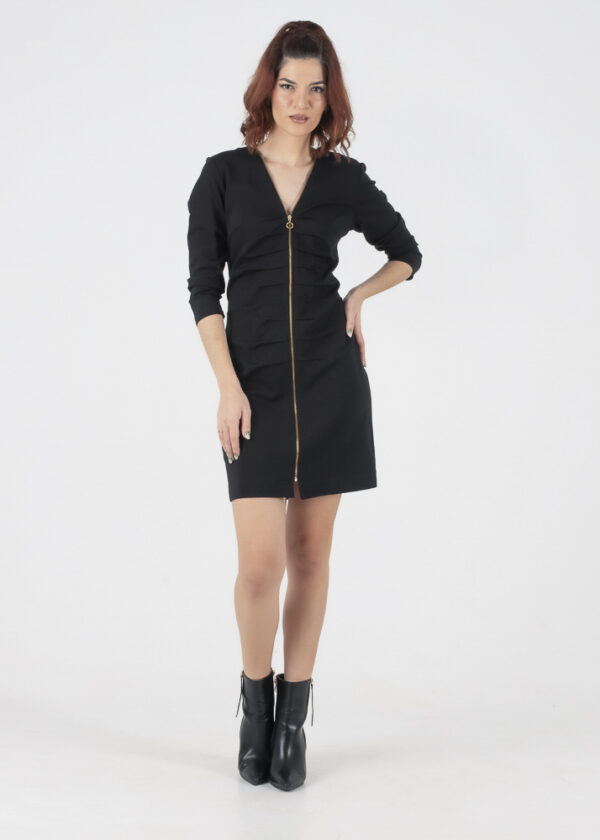 Le Vertige Μαύρο Μίνι Φόρεμα