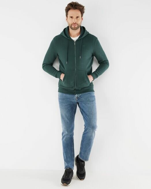 Mexx Σκούρο Πράσσινο Φούτερ Ζακέτα Φερμουάρ - Image 2