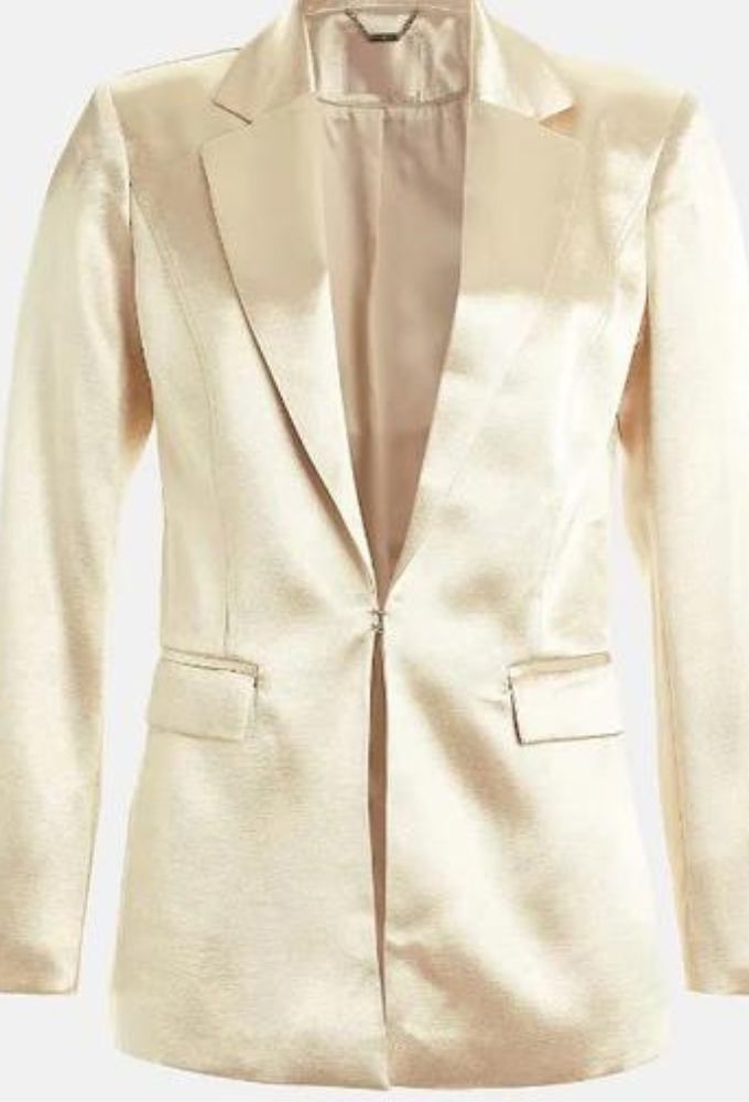 Guess Σακάκι Σατέν Σαμπανί - Image 2