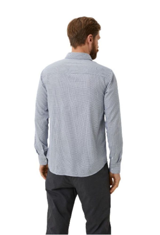 Mexx Fashion Ανδρικό Πουκάμισο Μακρυμάνικo Γαλάζιο - Image 4