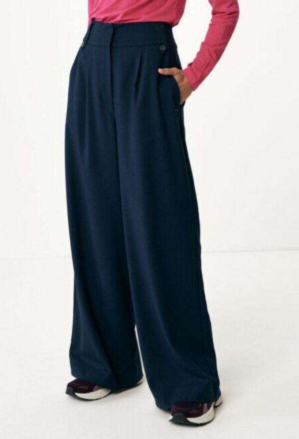 Mexx Φαρδύ παντελόνι Navy