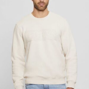 Guess Ανδρικό Φούτερ Ιβουάρ