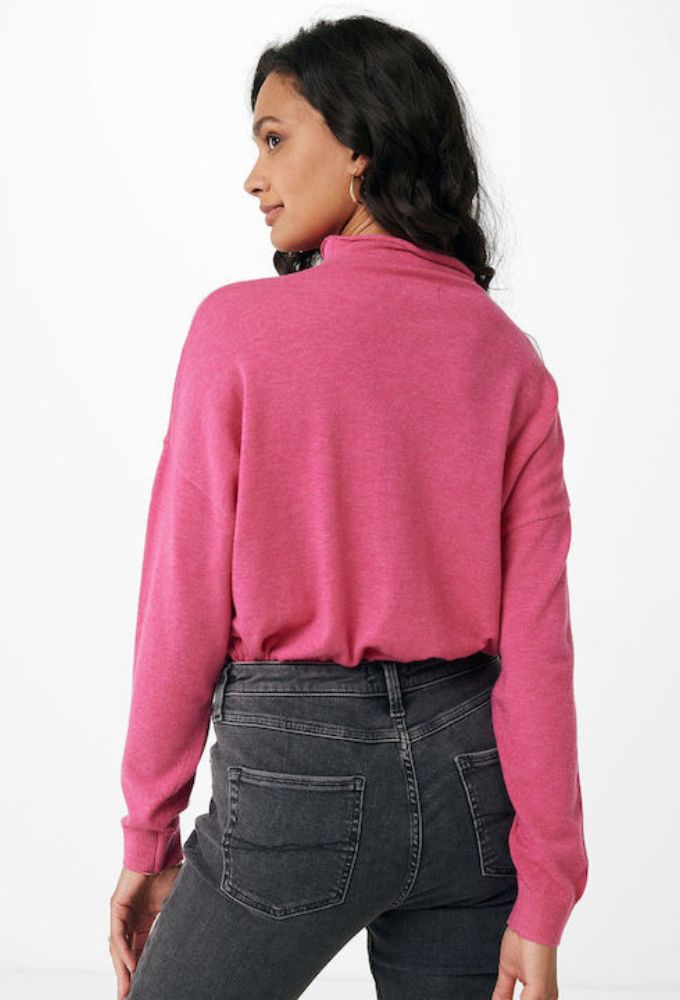 Mexx Fashion Μακρυμάνικο Γυναικείο Πουλόβερ Φούξια - Image 2