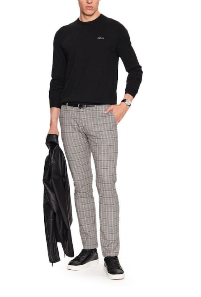 Guess Ανδρικό Πουλόβερ Μαύρο - Image 4